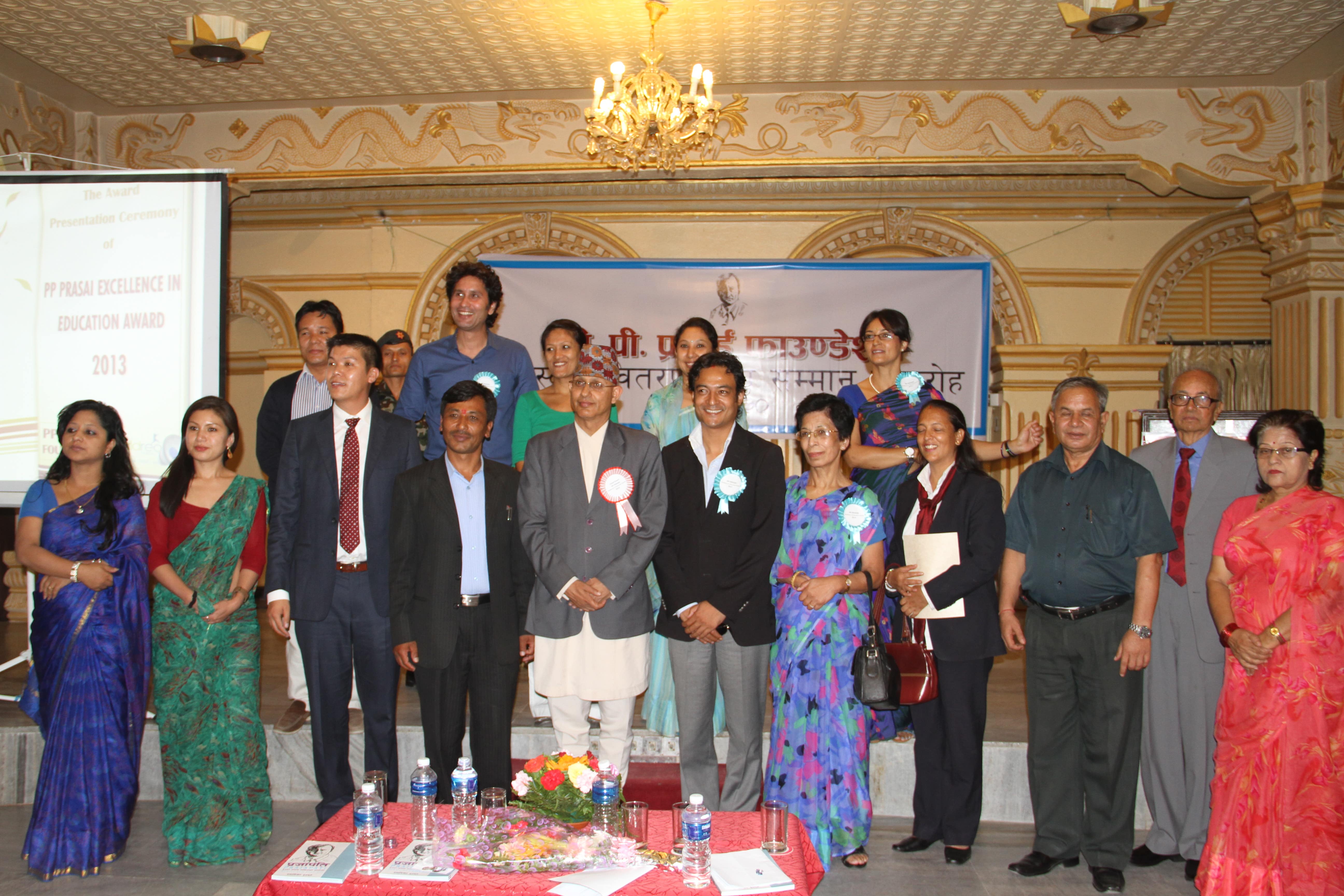 Winners of PP Prasai Excellence in Teacher Award 2013