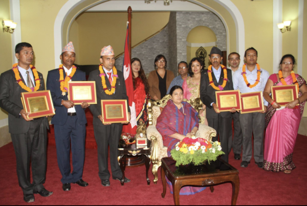 Winners of PP Prasai Excellence in Teacher Award 2016