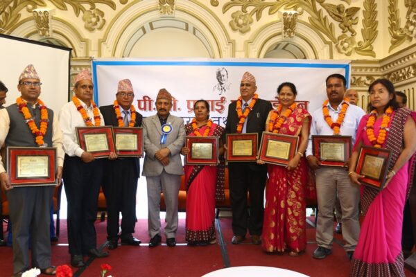 Winners of PP Prasai Excellence in Teacher Award 2018