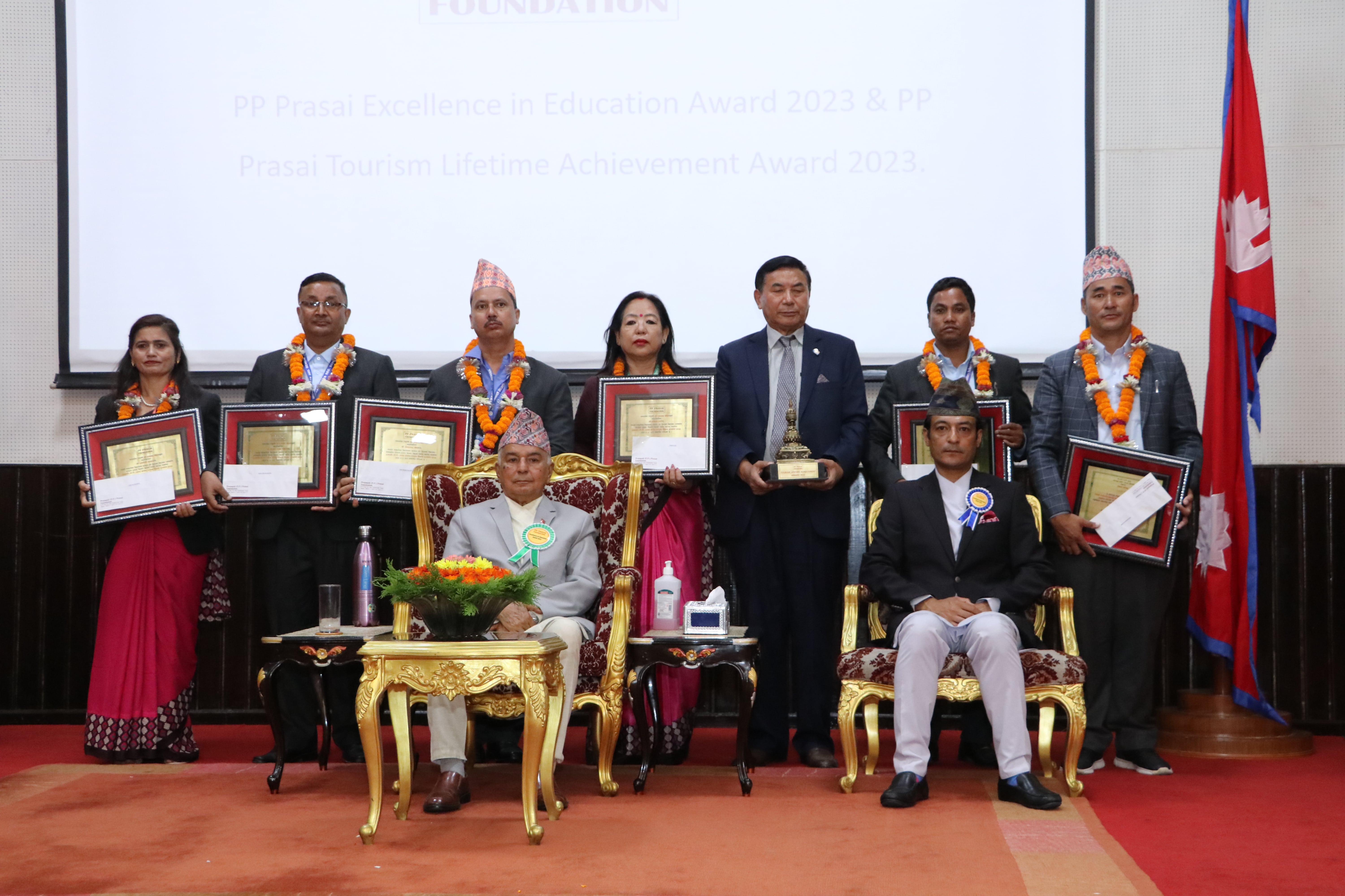 Winners of PP Prasai Excellence in Teacher Award 2023