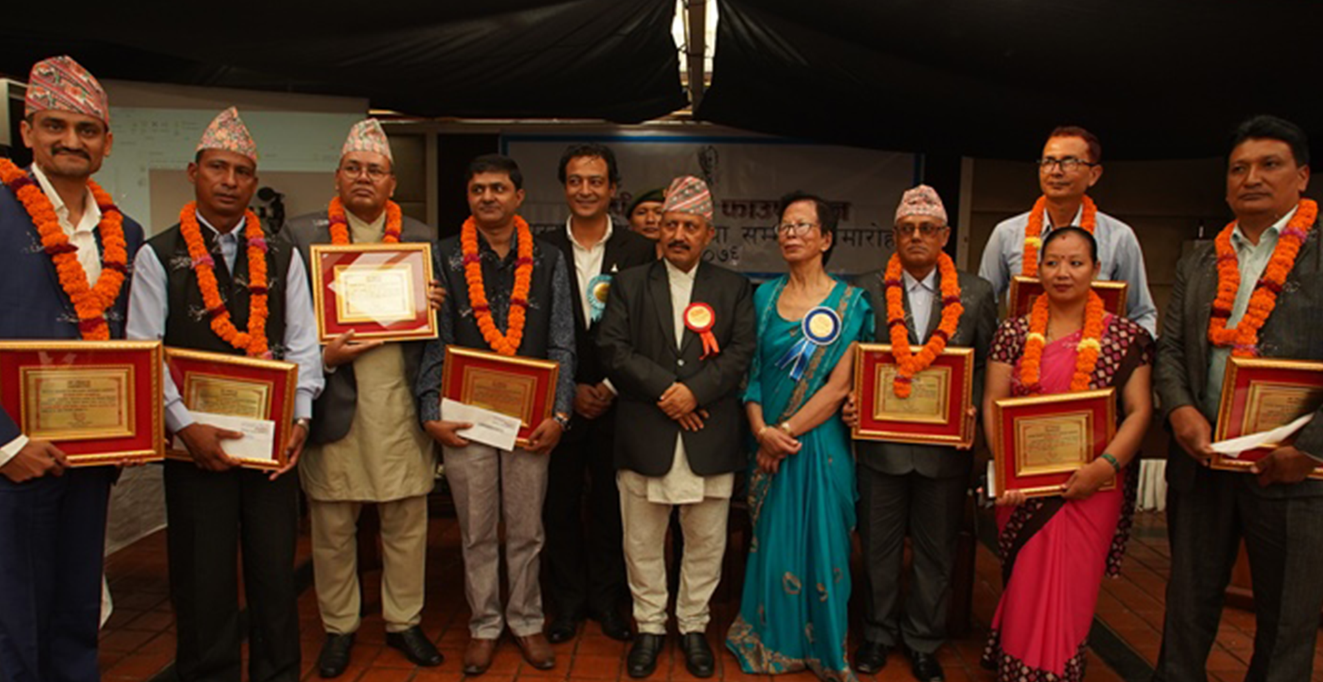 PP Prasai Excellence in Education Award & PP Prasai Tourism Lifetime Achievement 2019 presented by Hon.